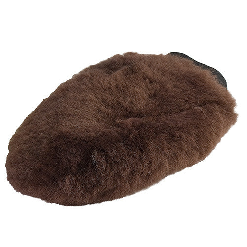 Sheepskin Grooming Mitt