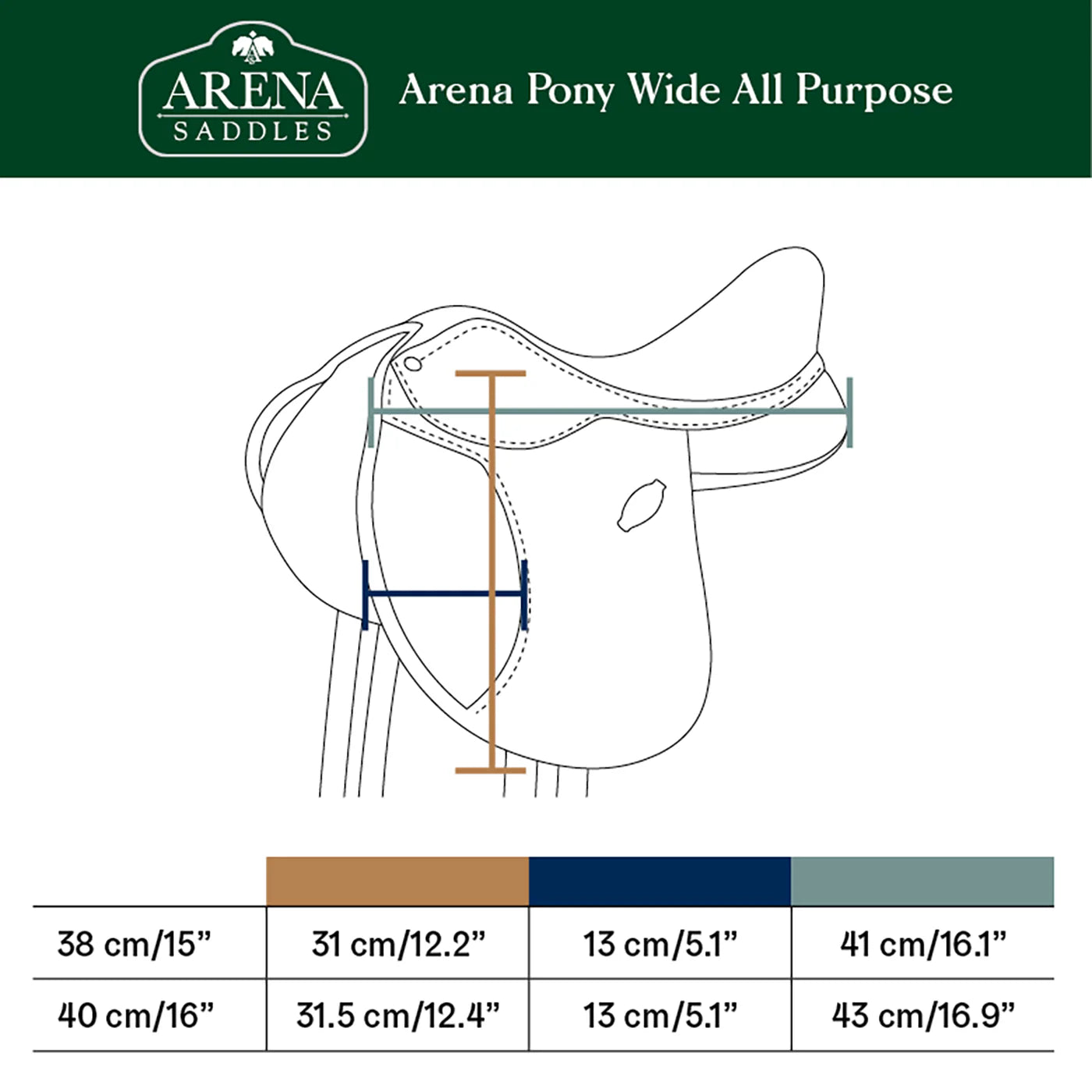 Arena All Purpose PONY WIDE