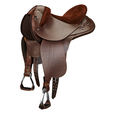 Bates Kimberley Half Breed Rough Out Saddle