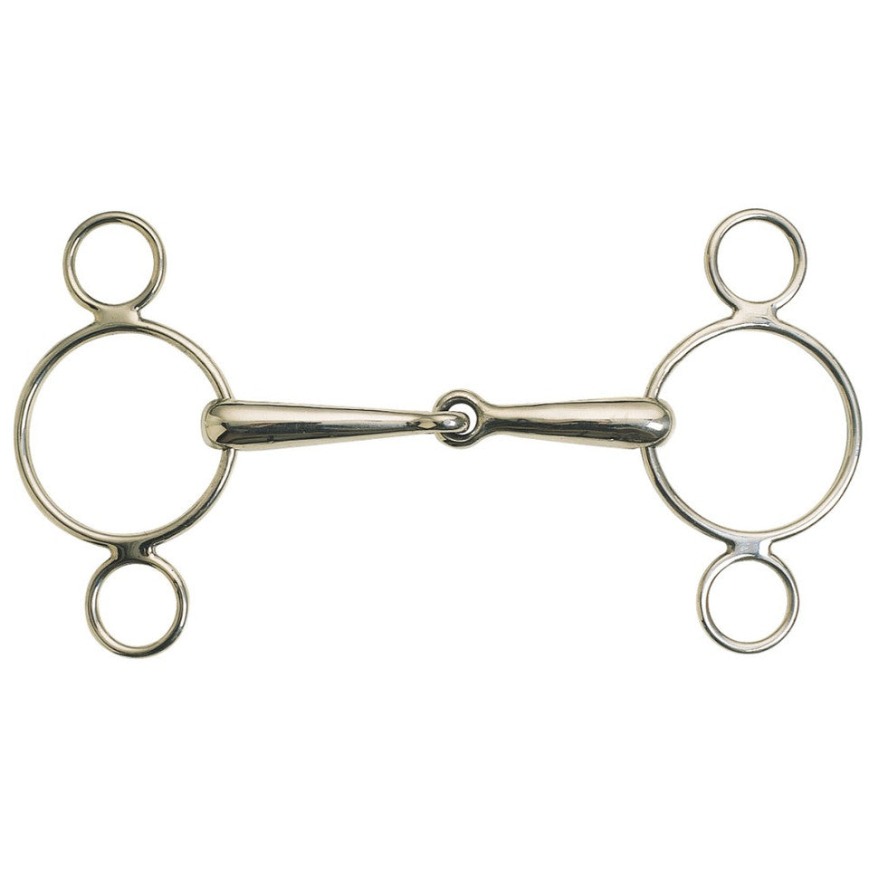 Dutch Gag Bit With Three Rings