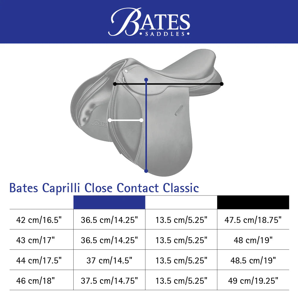 Bates Elevation Pony Jump Saddle