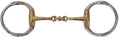 Platinum German Silver Eggbutt Gag Bit with Lozenge