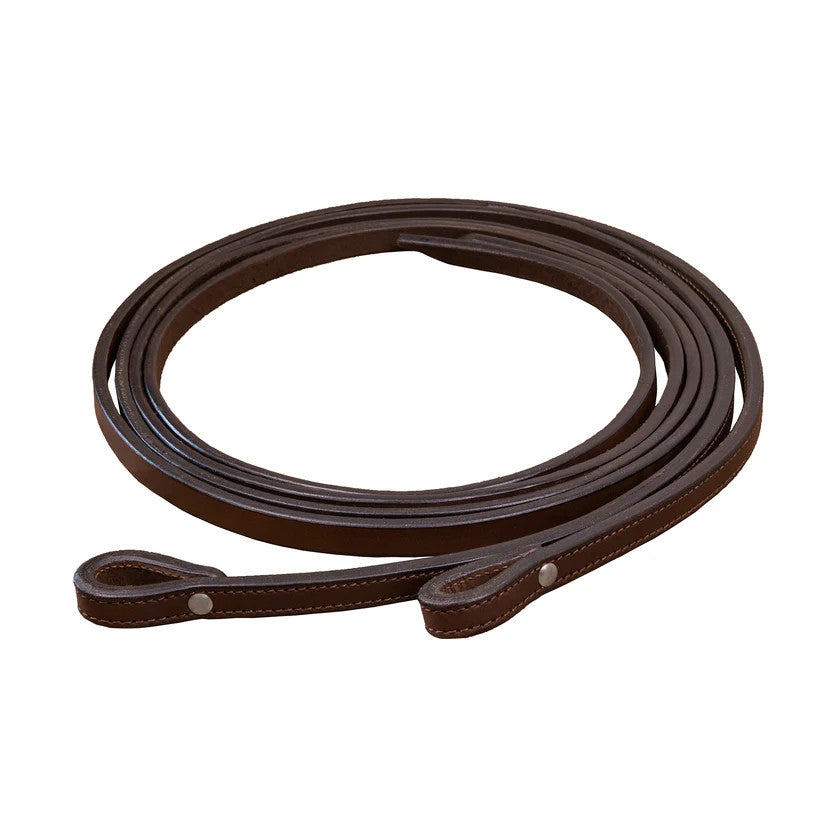Syd Hill Classic Split Reins- Havana Brown Colour