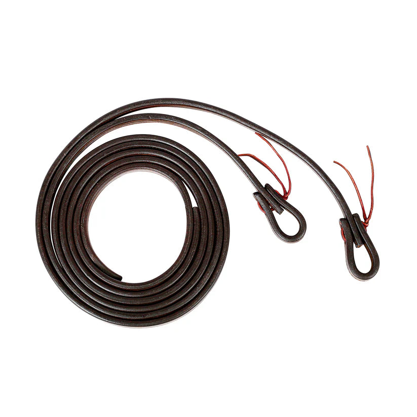 Syd Hill Double Oily Split Reins- Brown