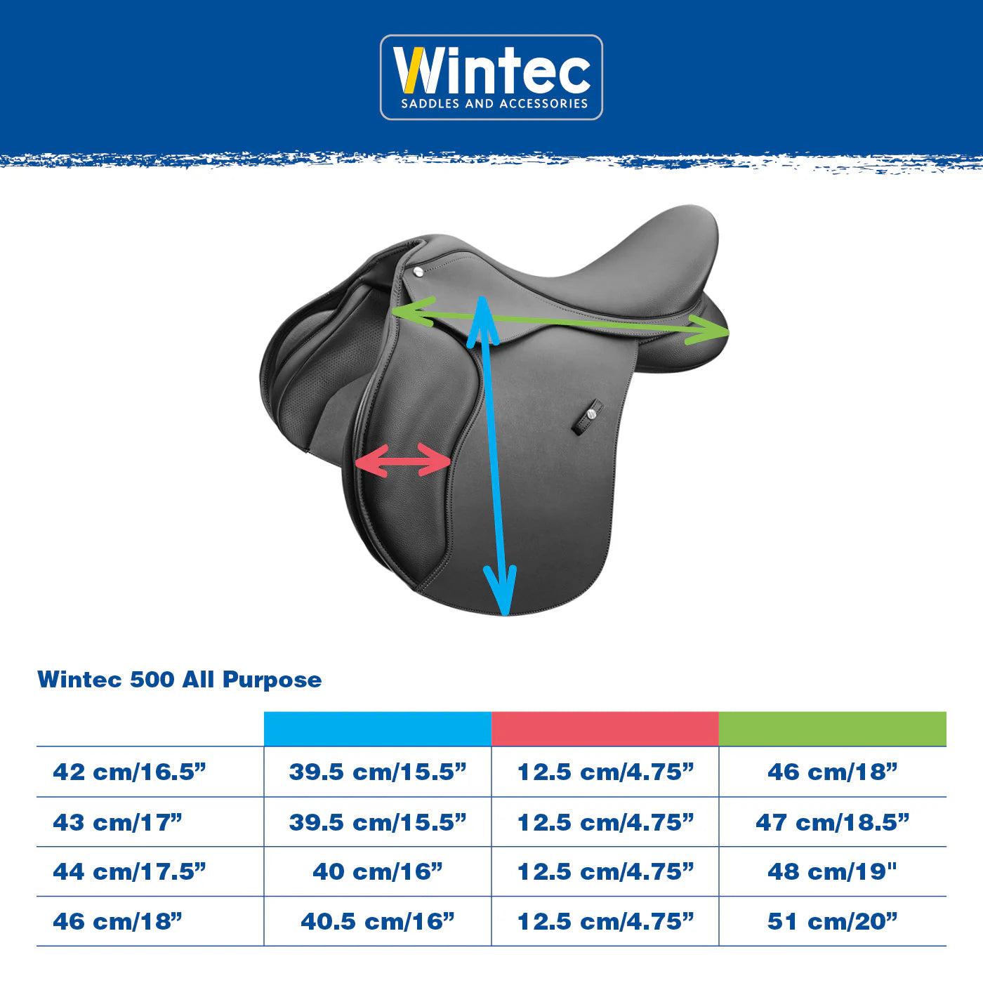 Wintec 500 All Purpose Saddle