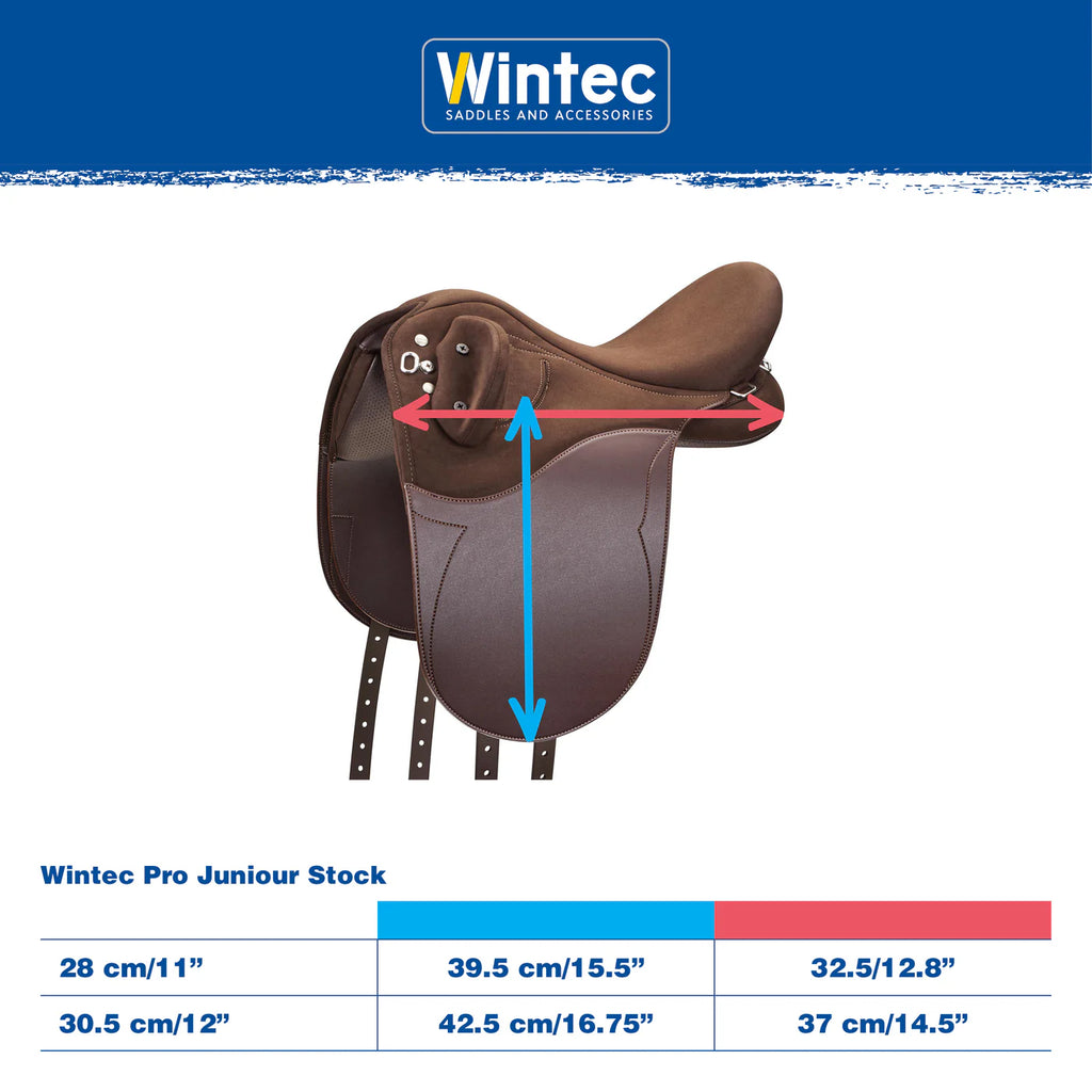Wintec Pro Junior Stock Saddle with HART Technology