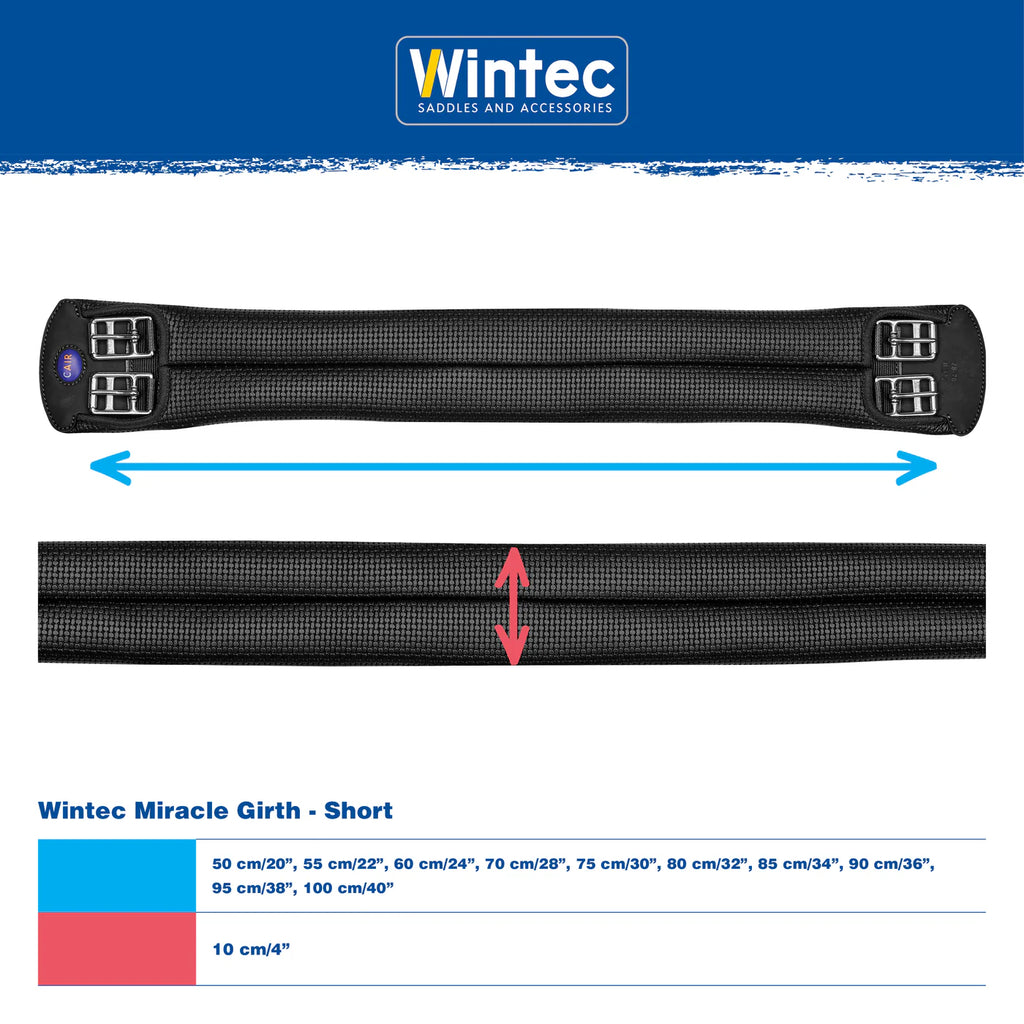 Wintec Miracle Dressage Girth Short