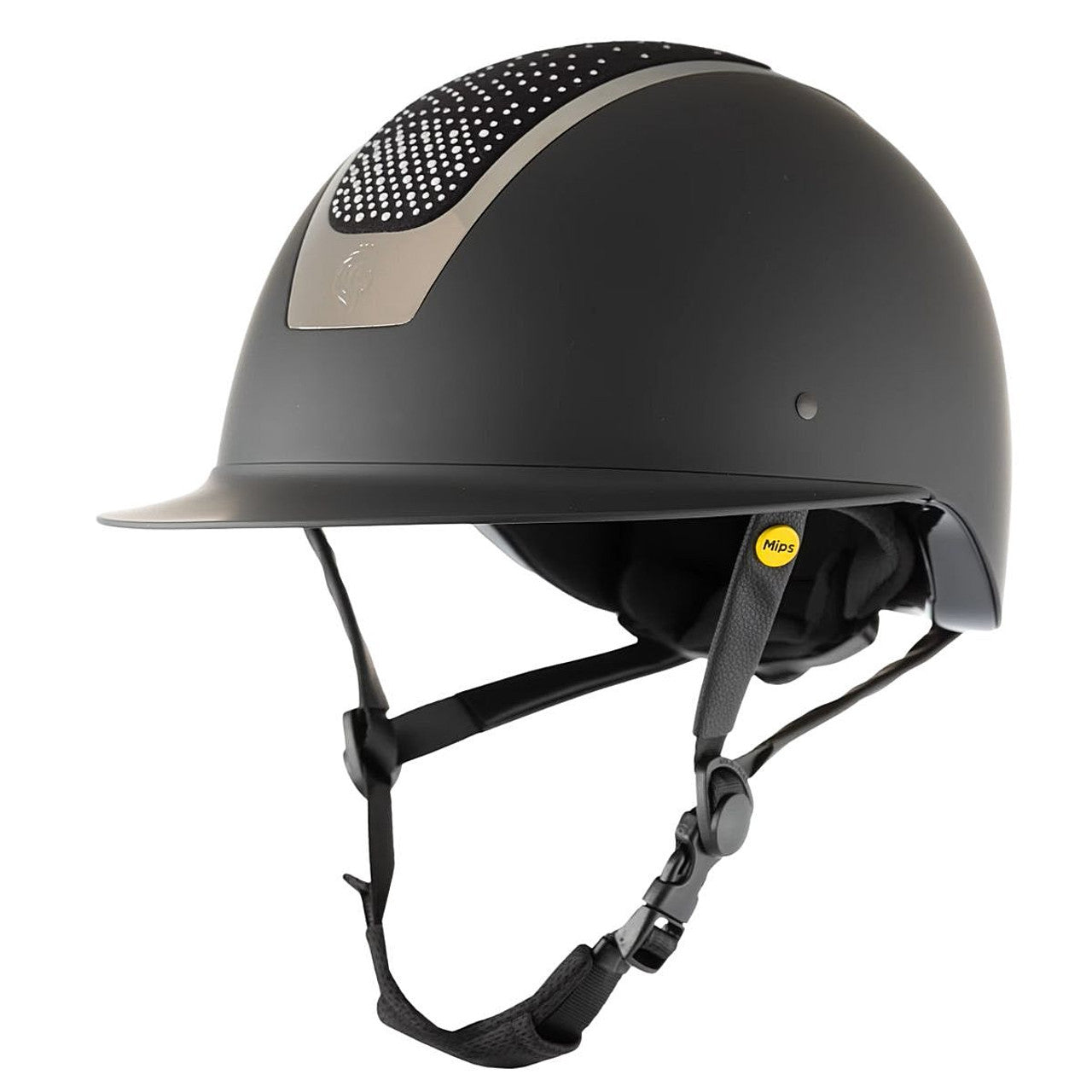 Equinavia Crown MIPS Helmet-Black Crystal
