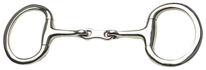 French Mouth Eggbutt Snaffle Bit