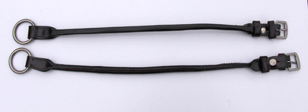 Rolled Leather Gag Strap