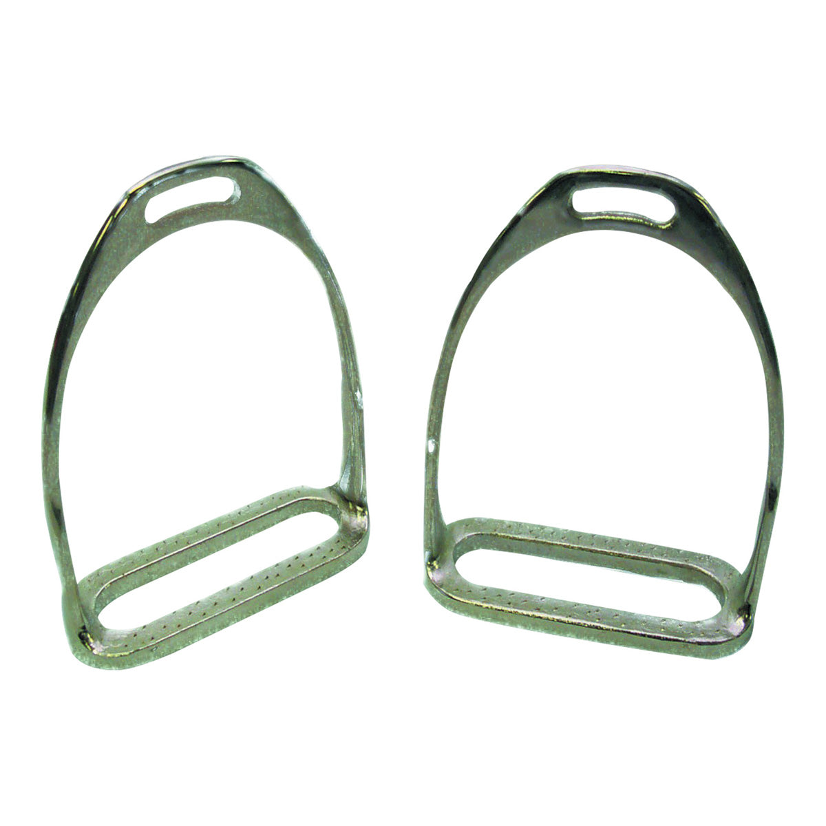 Stirrup Irons Nickel Plated 2 Bar