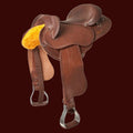 Syd Hill Half Breed Premium Leather Saddle with Adjustable Gullet