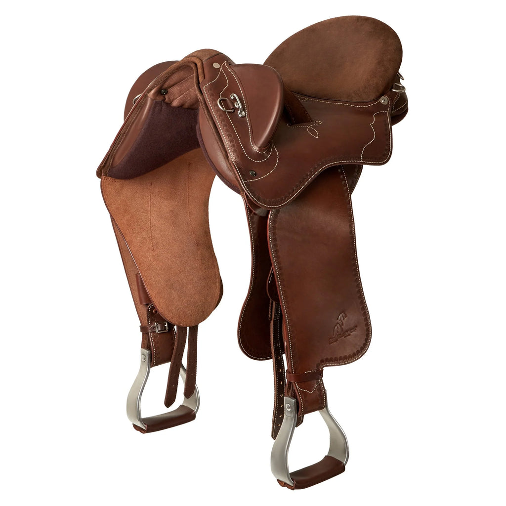 Syd Hill Premium Leather Adjustable Stock Saddle Swinging Fender