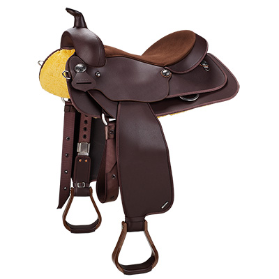 Wintec Western Youth All NEW Frontier Saddle SEMI QH Bars